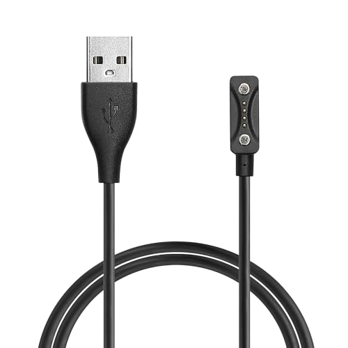 kwmobile USB Kabel Charger kompatibel mit Polar Ignite 3 / Pacer/Pacer Pro/Vantage V3 / Vantage M3 Ladekabel - Smart Watch Ersatzkabel - Fitnesstracker Aufladekabel in Schwarz kwmobile USB Kabel Charger kompatibel mit Polar Ignite 3 / Pacer/Pacer Pro/Vantage V3 / Vantage M3 Ladekabel - Smart Watch Ersatzkabel - Fitnesstracker Aufladekabel in Schwarz von kwmobile