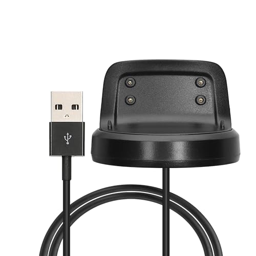 kwmobile USB Kabel Charger kompatibel mit Samsung Gear Fit2 / Gear Fit 2 Pro Ladekabel - Smart Watch Ersatzkabel - Fitnesstracker Aufladekabel in Schwarz kwmobile USB Kabel Charger kompatibel mit Samsung Gear Fit2 / Gear Fit 2 Pro Ladekabel - Smart Watch Ersatzkabel - Fitnesstracker Aufladekabel in Schwarz von kwmobile