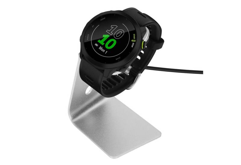kwmobile USB Ladegerät für Garmin Forerunner 55 / 255 / 255 Music / vivoactive Smartphone-Ladegerät (1-tlg., USB Kabel Charger Stand - Smart Watch Ladestation - mit Standfunktion) von kwmobile