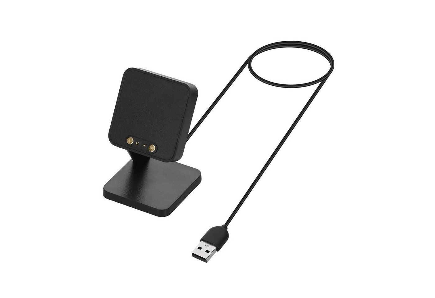 kwmobile USB Ladegerät für Haylou RT2 LS10 / Solar LS05 / RT LS05S Smartphone-Ladegerät (1-tlg., USB Kabel Charger Stand - Smart Watch Ladestation - Standfunktion) von kwmobile