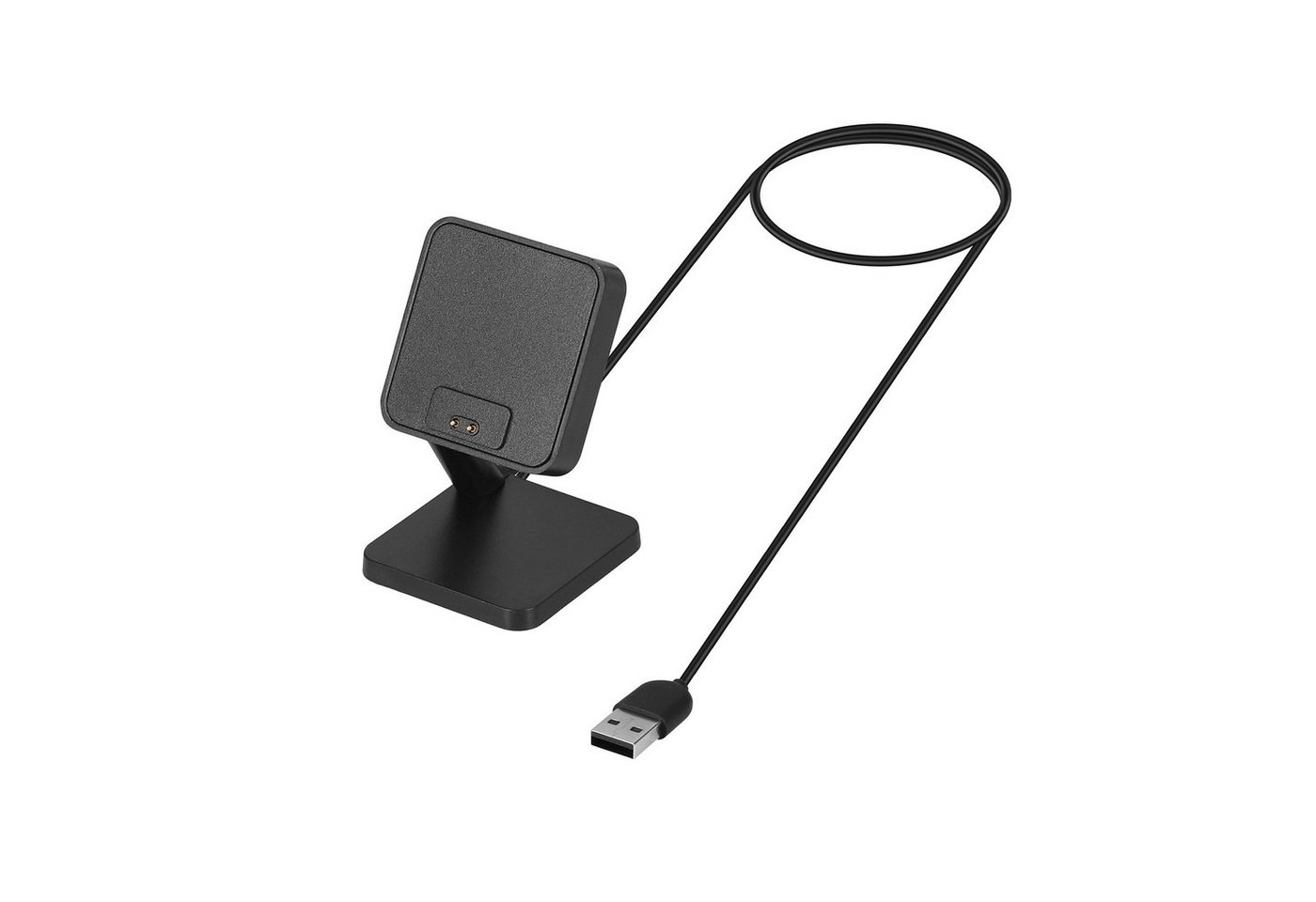 kwmobile USB Ladegerät für Xiaomi Mi Band 8 Pro Smartphone-Ladegerät (1-tlg., USB Kabel Charger Stand - Smart Watch Ladestation - Standfunktion) von kwmobile
