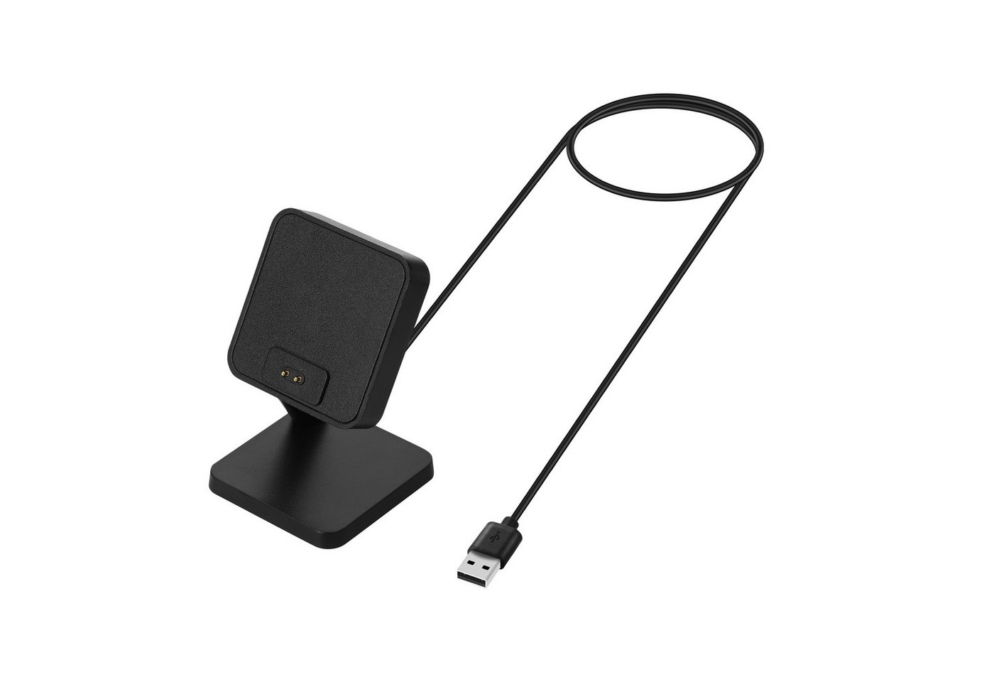 kwmobile USB Ladegerät für Xiaomi Redmi Watch 4 Smartphone-Ladegerät (1-tlg., USB Kabel Charger Stand - Smart Watch Ladestation - Standfunktion) von kwmobile