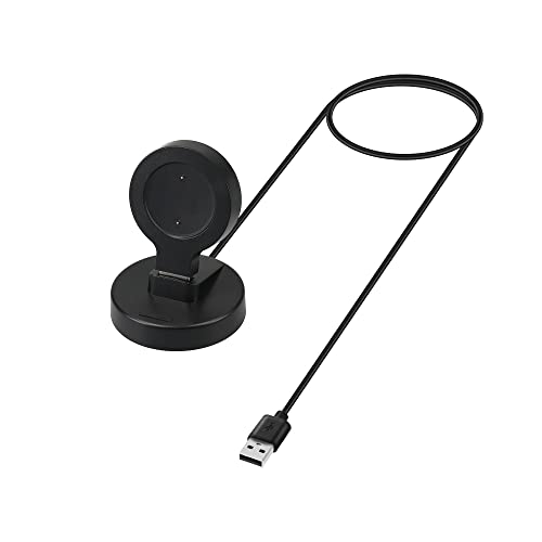 kwmobile USB Ladegerät kompatibel mit Xiaomi Mi Watch S1 Active/Watch Color Sport - USB Kabel Charger Stand - Smart Watch Ladestation - Docking Station - Ladekabel mit Standfunktion kwmobile USB Ladegerät kompatibel mit Xiaomi Mi Watch S1 Active/Watch Color Sport - USB Kabel Charger Stand - Smart Watch Ladestation - Docking Station - Ladekabel mit Standfunktion von kwmobile