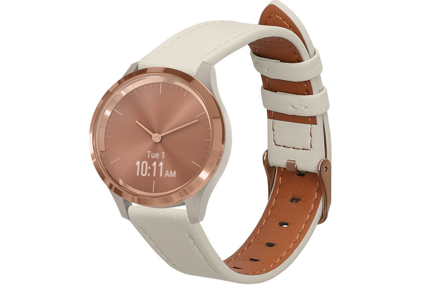 kwmobile kwmobile Armband kompatibel mit Garmin vivomove 3S - Echtleder Smartwatch, 1-tlg. kwmobile kwmobile Armband kompatibel mit Garmin vivomove 3S - Echtleder Smartwatch, 1-tlg. von kwmobile