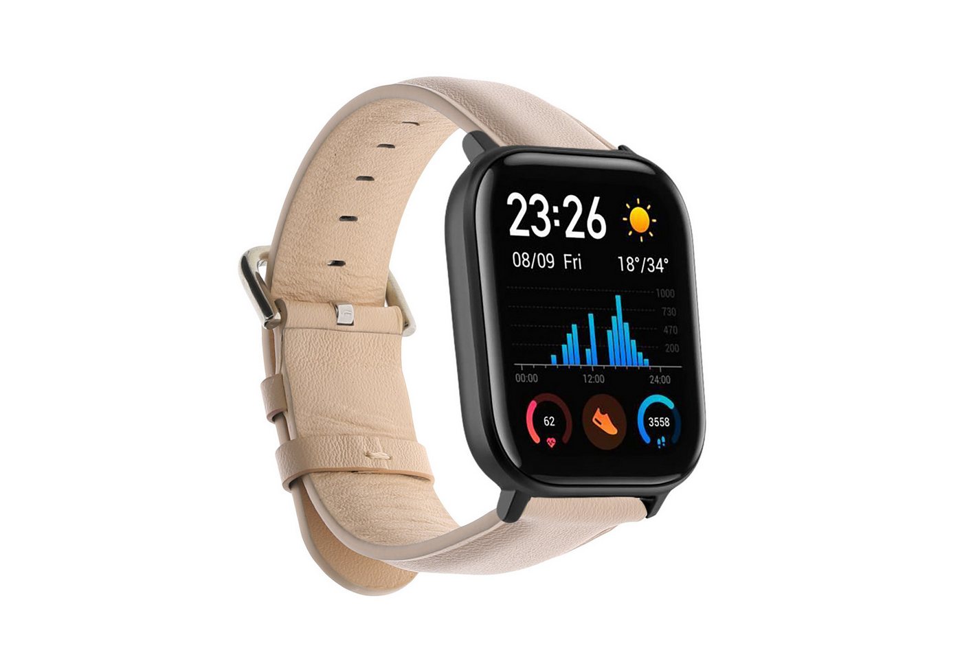 kwmobile kwmobile Armband kompatibel mit Garmin vivomove Trend / Amazfit GTS 4 Smartwatch, 1-tlg. kwmobile kwmobile Armband kompatibel mit Garmin vivomove Trend / Amazfit GTS 4 Smartwatch, 1-tlg. von kwmobile