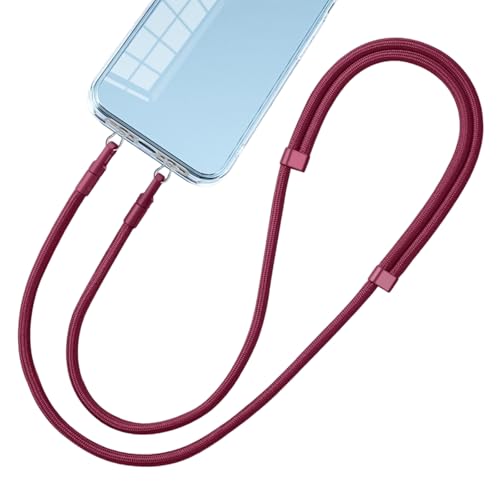 Nicht Verlust Doppelhaken Telefon Lanyard Side Mount Pad Metal Lanyard Clip Mit Zwei Ringen Korrosionsbeständigen Clips Für Telefon von kwoifioy