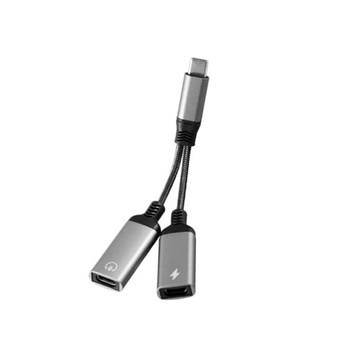 kwoifioy 2 In 1 USB C Splitter Adapter Für Kopfhörer Und Ladeelade Ladeelösung Für Geräte Vom Typ C C kwoifioy 2 In 1 USB C Splitter Adapter Für Kopfhörer Und Ladeelade Ladeelösung Für Geräte Vom Typ C C von kwoifioy