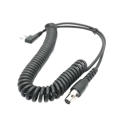 kwoifioy Industrial Standard 2 Pin Bis 5 Pin Kabel Zwei Wege Funkgeräte Und Kommunikationsgeräte Einfach Zu Tragen Für Radios Kopfhörer von kwoifioy