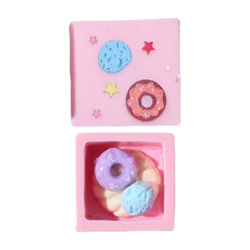kwoifioy Telefon Back Shell Case Dekoration 3D Cake Box Model Ornament Für Telefonabdeckungen Dekorative Zubehör Desserts Ornament von kwoifioy