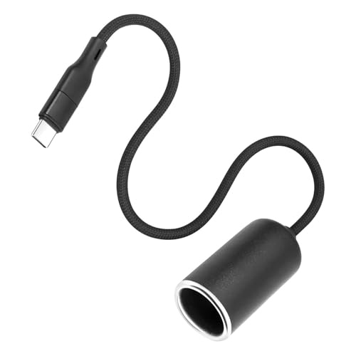 kwoifioy Typ C Männlich Bis 12 V Auto Weibliche Zigaretten Leichteren Sockeladapter Für Dashcam Und Andere Autoelektronik kwoifioy Typ C Männlich Bis 12 V Auto Weibliche Zigaretten Leichteren Sockeladapter Für Dashcam Und Andere Autoelektronik von kwoifioy