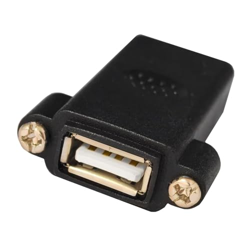 kwoifioy USB 2.0 Weibliche Bis Weibliche Erweiterungsstecker Adapter USB 2.0 Weibchen Bis Weibchenverbinderer Stecker Wandmontageadapter von kwoifioy