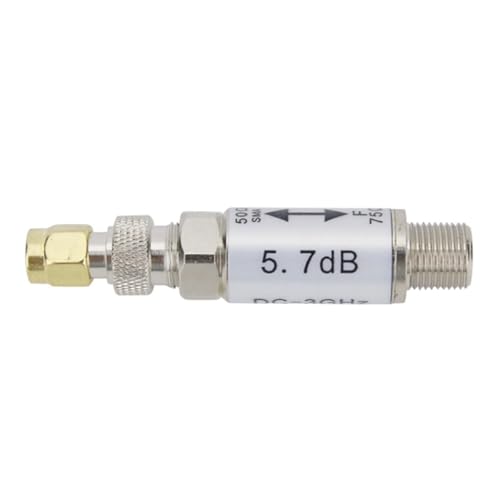 kwoifioy Weibliche Zu F Männliche Stecker Vielseitiger Impedanzwandler 0 Bis 3 GHz Impedanzadapter Für Funkreparaturrojekte kwoifioy Weibliche Zu F Männliche Stecker Vielseitiger Impedanzwandler 0 Bis 3 GHz Impedanzadapter Für Funkreparaturrojekte von kwoifioy