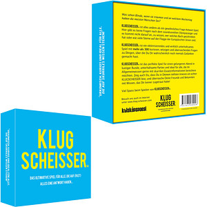 kylskapspoesi Klugscheisser - Auf fast alles eine Antwort Kartenspiel kylskapspoesi Klugscheisser - Auf fast alles eine Antwort Kartenspiel von kylskapspoesi