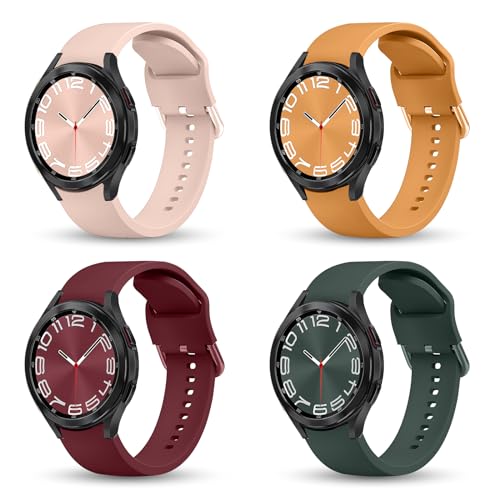 Galaxy Watch 4 Armband Kompatibel for Samsung Galaxy Watch 6/5 armband 40mm 44mm/ Watch 6 Classic armband 43mm 47mm/Watch 5 Pro armband/Watch 4 Classic 42mm 46mm 20mm Sportarmband für Damen Herren Galaxy Watch 4 Armband Kompatibel for Samsung Galaxy Watch 6/5 armband 40mm 44mm/ Watch 6 Classic armband 43mm 47mm/Watch 5 Pro armband/Watch 4 Classic 42mm 46mm 20mm Sportarmband für Damen Herren von kytuwy