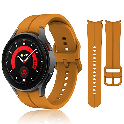 Galaxy Watch 5 Pro Armband 45mm Kompatibel mit Samsung Galaxy Watch 6/5/4 Armband 40mm 44mm,Silikon Sport Ersatzbänder für Galaxy Watch 6 Classic Armband 47mm 43mm/Galaxy Watch 4 Classic 42mm 46mm Galaxy Watch 5 Pro Armband 45mm Kompatibel mit Samsung Galaxy Watch 6/5/4 Armband 40mm 44mm,Silikon Sport Ersatzbänder für Galaxy Watch 6 Classic Armband 47mm 43mm/Galaxy Watch 4 Classic 42mm 46mm von kytuwy