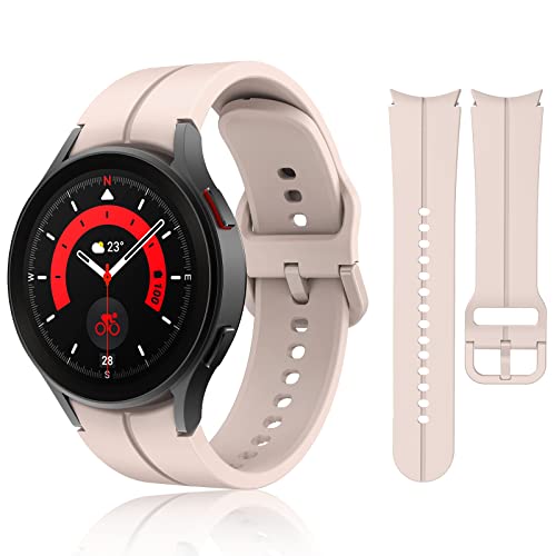 Galaxy Watch 5 Pro Armband 45mm Kompatibel mit Samsung Galaxy Watch 6/5/4 Armband 40mm 44mm,Silikon Sport Ersatzbänder für Galaxy Watch 6 Classic Armband 47mm 43mm/Galaxy Watch 4 Classic 42mm 46mm Galaxy Watch 5 Pro Armband 45mm Kompatibel mit Samsung Galaxy Watch 6/5/4 Armband 40mm 44mm,Silikon Sport Ersatzbänder für Galaxy Watch 6 Classic Armband 47mm 43mm/Galaxy Watch 4 Classic 42mm 46mm von kytuwy
