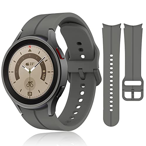 Galaxy Watch 5 Pro Armband 45mm Kompatibel mit Samsung Galaxy Watch 6/5/4 Armband 40mm 44mm,Silikon Sport Ersatzbänder für Galaxy Watch 6 Classic Armband 47mm 43mm/Galaxy Watch 4 Classic 42mm 46mm Galaxy Watch 5 Pro Armband 45mm Kompatibel mit Samsung Galaxy Watch 6/5/4 Armband 40mm 44mm,Silikon Sport Ersatzbänder für Galaxy Watch 6 Classic Armband 47mm 43mm/Galaxy Watch 4 Classic 42mm 46mm von kytuwy