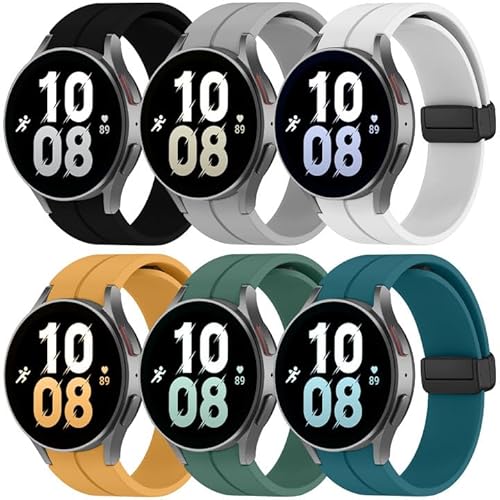 kytuwy Galaxy Watch Bands Compatible for 5 Pro,6/5/4 40mm 44mm.20mm Silicone Sport Replacement Strap,6 Classic 47mm 43mm,4 Classic 42mm 46mm Strap. kytuwy Galaxy Watch Bands Compatible for 5 Pro,6/5/4 40mm 44mm.20mm Silicone Sport Replacement Strap,6 Classic 47mm 43mm,4 Classic 42mm 46mm Strap. von kytuwy