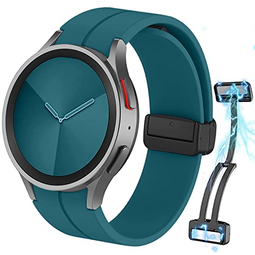 Galaxy Watch 5 Pro Armband kompatibel mit Samsung Galaxy Watch 6/5/4 Armband 40mm 44mm,20mm Silikon-Sport-Ersatzarmband für Galaxy Watch 6 Classic Armband 47mm 43mm/Watch 4 Classic Armband 42mm 46mm Galaxy Watch 5 Pro Armband kompatibel mit Samsung Galaxy Watch 6/5/4 Armband 40mm 44mm,20mm Silikon-Sport-Ersatzarmband für Galaxy Watch 6 Classic Armband 47mm 43mm/Watch 4 Classic Armband 42mm 46mm von kytuwy