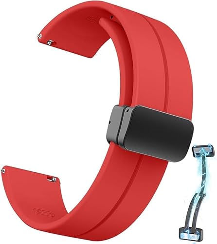kytuwy 22mm Armband Kompatibel mit Samsung Galaxy Watch 3 45mm/Galaxy Watch 46mm/Gear S3 Frontier,22mm Magnetische Schnalle Silikon Ersatzarmband Uhrenarmband Sportarmband for Huawei Watch GT/GT2 46mm kytuwy 22mm Armband Kompatibel mit Samsung Galaxy Watch 3 45mm/Galaxy Watch 46mm/Gear S3 Frontier,22mm Magnetische Schnalle Silikon Ersatzarmband Uhrenarmband Sportarmband for Huawei Watch GT/GT2 46mm von kytuwy
