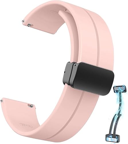 Kytuwy 22mm Magnetische Armband Kompatibel Mit Samsung Galaxy Watch 3 45mm/46mm/Gear S3 Frontier, Huawei GT/GT2 46mm - Silikon Ersatzarmband Kytuwy 22mm Magnetische Armband Kompatibel Mit Samsung Galaxy Watch 3 45mm/46mm/Gear S3 Frontier, Huawei GT/GT2 46mm - Silikon Ersatzarmband von kytuwy