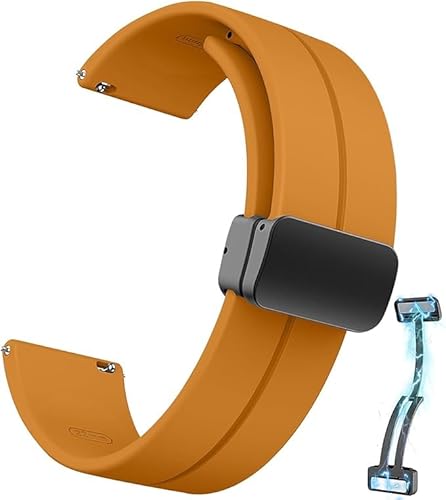 kytuwy 22mm Armband Kompatibel mit Samsung Galaxy Watch 3 45mm/Galaxy Watch 46mm/Gear S3 Frontier,22mm Magnetische Schnalle Silikon Ersatzarmband Uhrenarmband Sportarmband for Huawei Watch GT/GT2 46mm kytuwy 22mm Armband Kompatibel mit Samsung Galaxy Watch 3 45mm/Galaxy Watch 46mm/Gear S3 Frontier,22mm Magnetische Schnalle Silikon Ersatzarmband Uhrenarmband Sportarmband for Huawei Watch GT/GT2 46mm von kytuwy