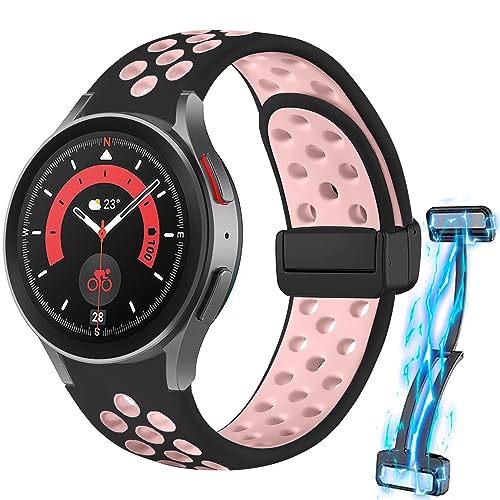 kytuwy Armband für Samsung Galaxy Watch 6 Classic 43mm 47mm/Watch 6 40mm 44mm,Sport Magnetverschluss Uhrenarmbänder für Galaxy Watch 6/5/4 40mm 44mm/Watch 5 Pro 45mm/Galaxy Watch 4 Classic 42 46mm kytuwy Armband für Samsung Galaxy Watch 6 Classic 43mm 47mm/Watch 6 40mm 44mm,Sport Magnetverschluss Uhrenarmbänder für Galaxy Watch 6/5/4 40mm 44mm/Watch 5 Pro 45mm/Galaxy Watch 4 Classic 42 46mm von kytuwy
