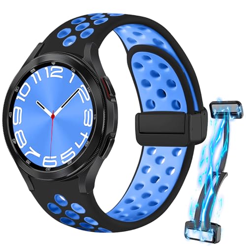 Kytuwy Armband für Samsung Galaxy Watch 6 Classic/6/5/4/5 Pro - Magnetverschluss Sportarmband für 40mm 44mm 43mm 47mm 45mm 42mm 46mm Modelle Kytuwy Armband für Samsung Galaxy Watch 6 Classic/6/5/4/5 Pro - Magnetverschluss Sportarmband für 40mm 44mm 43mm 47mm 45mm 42mm 46mm Modelle von kytuwy