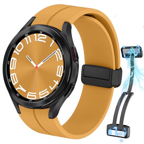 kytuwy Galaxy Watch 6 Classic Armband kompatibel mit Samsung Galaxy Watch 6/5/4 Armband 40mm 44mm, Silikon-Sport-Ersatzarmband für Galaxy Watch 6 Classic 47mm 43mm kytuwy Galaxy Watch 6 Classic Armband kompatibel mit Samsung Galaxy Watch 6/5/4 Armband 40mm 44mm, Silikon-Sport-Ersatzarmband für Galaxy Watch 6 Classic 47mm 43mm von kytuwy