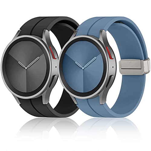 Kytuwy Galaxy Watch 6 Classic Armband - Kompatibel Mit Samsung Galaxy Watch 6/5/4 40mm 44mm, Silikon-Sport-Ersatzarmband für Classic 47mm 43mm Kytuwy Galaxy Watch 6 Classic Armband - Kompatibel Mit Samsung Galaxy Watch 6/5/4 40mm 44mm, Silikon-Sport-Ersatzarmband für Classic 47mm 43mm von kytuwy