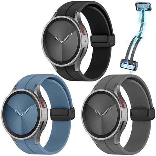 kytuwy Galaxy Watch 6 Classic Armband kompatibel mit Samsung Galaxy Watch 6/5/4 Armband 40mm 44mm, Silikon-Sport-Ersatzarmband für Galaxy Watch 6 Classic 47mm 43mm kytuwy Galaxy Watch 6 Classic Armband kompatibel mit Samsung Galaxy Watch 6/5/4 Armband 40mm 44mm, Silikon-Sport-Ersatzarmband für Galaxy Watch 6 Classic 47mm 43mm von kytuwy