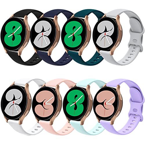 kyytuwy 20mm Armband Kompatibel mit Samsung Galaxy Watch 6 armband Galaxy Watch 5/5 Pro/Watch 4/Watch 4 Classic/Active 2/Galaxy Watch 3 /Watch 42mm/Gear S2 Classic, (8color-A) von kytuwy