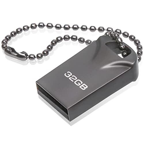 USB Stick 32GB, Slim Speicherstick 32GB USB Flash Drive Lustig USB-Sticks 32 GB mit Schlüsselanhänger für Schule Büro Auto PC Laptop von lUCKGOOD886