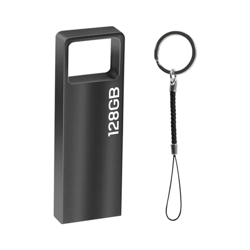 lUCKGOOD886 128GB Mini USB Flash Drive 128GB mit Schlüsselanhänger für Computer, Tablet und andere Geräte von lUCKGOOD886