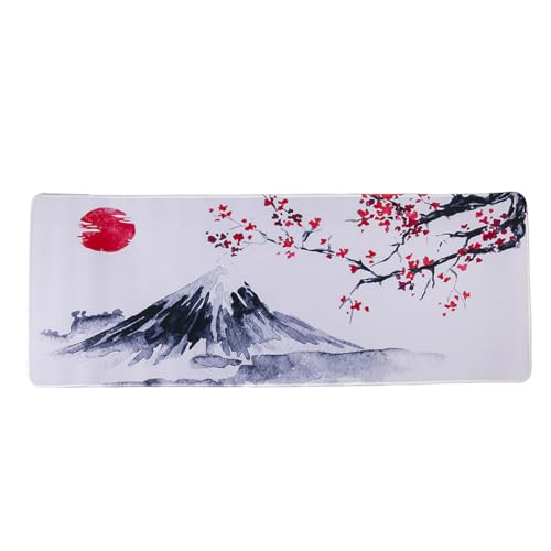 lachineuse XXL-Mauspad – Kirschblüten – Zen-Deko – 800 x 300 x 3 mm – japanische Deko – rutschfest und wasserfest – Büro – Geschenkidee Japan Asien lachineuse XXL-Mauspad – Kirschblüten – Zen-Deko – 800 x 300 x 3 mm – japanische Deko – rutschfest und wasserfest – Büro – Geschenkidee Japan Asien von lachineuse