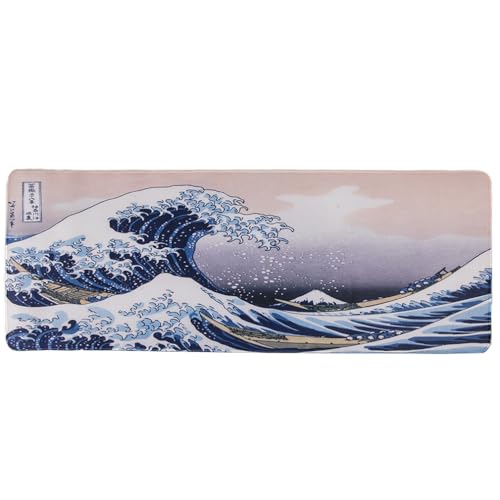 lachineuse – XXL-Mauspad – Japanische Atmosphäre – Kanagawa-Welle – 800 x 300 x 3 mm – Japanisches Dekor – rutschfest und wasserabweisend – Bürodekor – Japan-Asien-Geschenkidee lachineuse – XXL-Mauspad – Japanische Atmosphäre – Kanagawa-Welle – 800 x 300 x 3 mm – Japanisches Dekor – rutschfest und wasserabweisend – Bürodekor – Japan-Asien-Geschenkidee von lachineuse