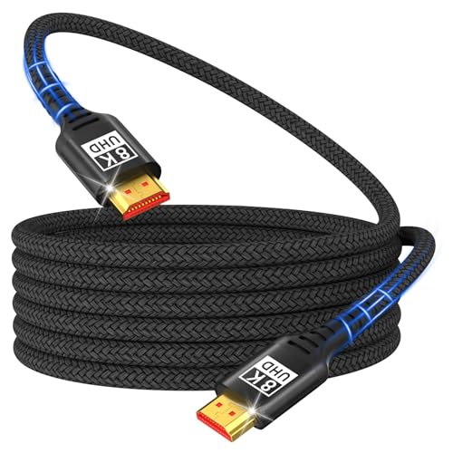 HDMI Kabel 2Meter 8K,HDMI 2.1 Kabel Ultra High Speed 48Gbps HDMI Kabel 8K@60Hz 4K@144Hz,HDMI 2.1 Kabel Support HDR10 3D eARC HDCP 2.2&2.3,Compatible with HDTV/X-Box/Blu-ray Player/Monitor/Laptop/PS5/4 HDMI Kabel 2Meter 8K,HDMI 2.1 Kabel Ultra High Speed 48Gbps HDMI Kabel 8K@60Hz 4K@144Hz,HDMI 2.1 Kabel Support HDR10 3D eARC HDCP 2.2&2.3,Compatible with HDTV/X-Box/Blu-ray Player/Monitor/Laptop/PS5/4 von lalasis