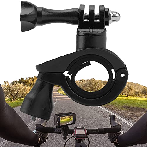 Motorrad-Lenker-Halterung, Fahrrad-Sattelstützen-Halterung, Action Cam Halterung, für 360 Grad Rotary Fahrrad Zubehör Mountainbike Rohrklemme, Kompatibel mit Verschiedenen Kameras, Mobiltelefonen Motorrad-Lenker-Halterung, Fahrrad-Sattelstützen-Halterung, Action Cam Halterung, für 360 Grad Rotary Fahrrad Zubehör Mountainbike Rohrklemme, Kompatibel mit Verschiedenen Kameras, Mobiltelefonen von lankai