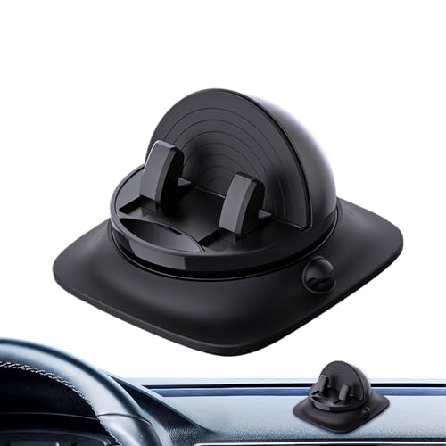 laxreheye Dashboard Handyhalter Für Auto - Auto-Halterung Mit Kabelorganizer Für Smartphones,rutschfeste Verstellbare Halterung Für Smartphones Tablets & Navigation von laxreheye