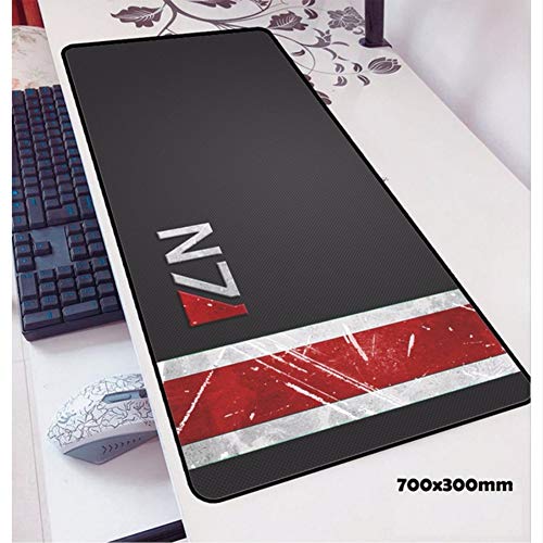 Lbonb Mass Effect Mauspad 70X30 cm Gaming Mouse Pad Cartoon Schreibtisch Matte Unabhängige Maus Spiel Pc Game Player Pad von lbonb