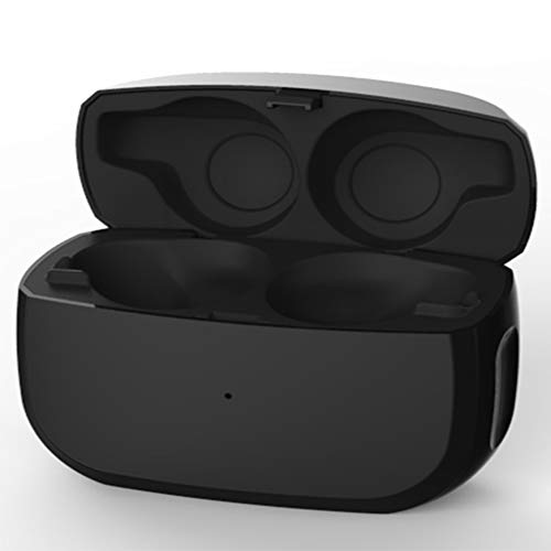 Ersatz Ladecase Kompatibel mit Jabra Elite Active 65t und Jabra Elite 65t, Schutzhülle für drahtlose Ohrhörer mit integriertem Akku (Nur Ladecase) (schwarz) von leChivée