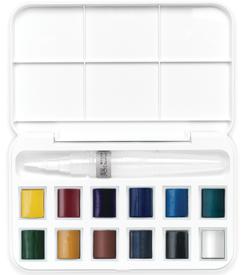 LEFRANC BOURGEOIS WINSOR & NEWTON Cotman Brush Pocket Set von lefranc bourgeois