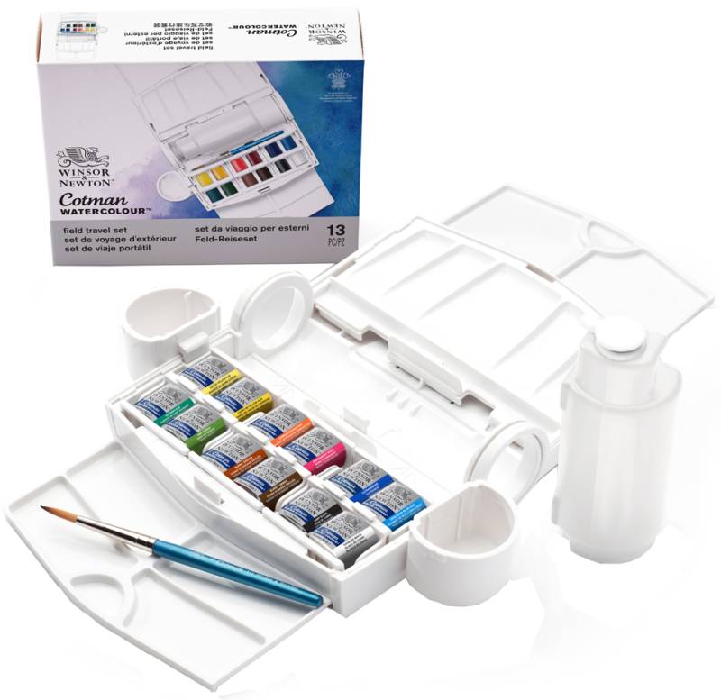 LEFRANC BOURGEOIS WINSOR & NEWTON Cotman Field Plus Set von lefranc bourgeois