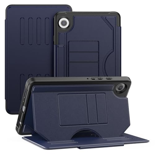 leleyo Hülle für Samsung Galaxy Tab A9 8.7 Zoll Schutzhülle Magnetische Auto Sleep/Wake stoßfest Bleistifthalter Kartenschlitze für Tab A9 Marineblau leleyo Hülle für Samsung Galaxy Tab A9 8.7 Zoll Schutzhülle Magnetische Auto Sleep/Wake stoßfest Bleistifthalter Kartenschlitze für Tab A9 Marineblau von leleyo