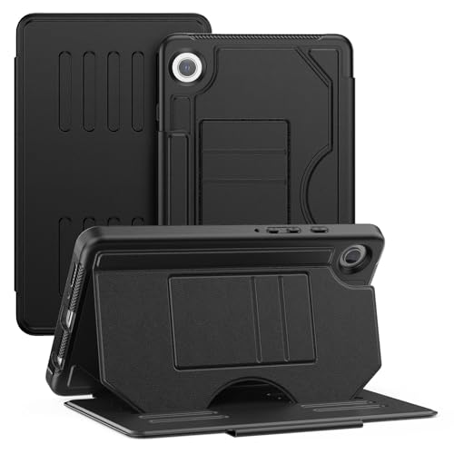leleyo Hülle für Samsung Galaxy Tab A9 8.7 Zoll Schutzhülle Magnetische Auto Sleep/Wake stoßfest Bleistifthalter Kartenschlitze für Tab A9 Schwarz leleyo Hülle für Samsung Galaxy Tab A9 8.7 Zoll Schutzhülle Magnetische Auto Sleep/Wake stoßfest Bleistifthalter Kartenschlitze für Tab A9 Schwarz von leleyo