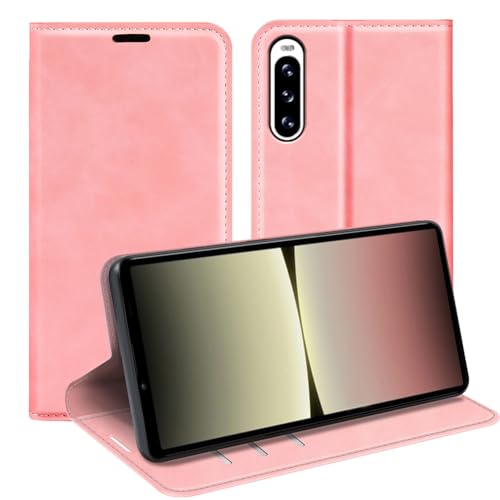 leleyo Hülle für Sony Xperia 10 V handyhülle Magnet Kartenfach Standfunktion Klapphülle für Sony Xperia 10 V Lederhülle Klappbar Flip Case, Rosa leleyo Hülle für Sony Xperia 10 V handyhülle Magnet Kartenfach Standfunktion Klapphülle für Sony Xperia 10 V Lederhülle Klappbar Flip Case, Rosa von leleyo