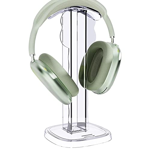 lencyotool Kopfhörerständer | Gebogener Kopfhörer-Stützständer Game-Headset-Halter,Anti-Rutsch-Kopfstütze, Handy-Stützstange mit Stabiler Basis für alle Kopfhörergrößen von lencyotool