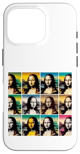 Pop-Art Mona Lisa Hülle für iPhone 16 Pro Pop-Art Mona Lisa Hülle für iPhone 16 Pro von leonardo da vinci