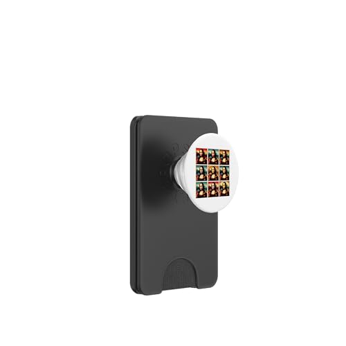 Pop-Art Mona Lisa PopSockets PopWallet für MagSafe Pop-Art Mona Lisa PopSockets PopWallet für MagSafe von leonardo da vinci