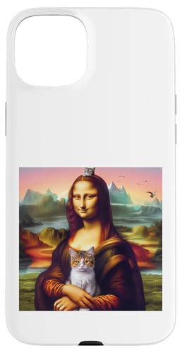 mona lisa katze Hülle für iPhone 15 Plus mona lisa katze Hülle für iPhone 15 Plus von leonardo da vinci